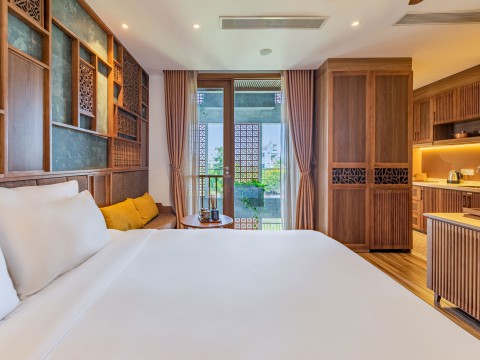 Bonny Boutique Hotel Da Nang - Superior studio with Pool View No Balcony